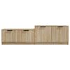 vidaXL TV Cabinet Sonoma Oak 158.5x36x45 cm Engineered Wood
