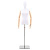 vidaXL Adjustable 162-233 cm Mannequin with Head and Base Female PP