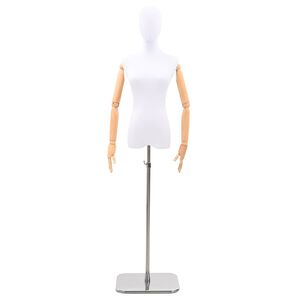 vidaXL Adjustable 162-233 cm Mannequin with Head and Base Female PP