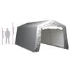 vidaXL Storage Tent 300x600 cm Steel Grey