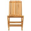 vidaXL Folding Garden Chairs 8 pcs 47x47x89 cm Solid Wood Teak