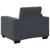 vidaXL Sofa Set 3 pcs Dark Grey 221 x 80 x 80 cm Velvet