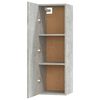 vidaXL 5 Piece TV Cabinet Set Concrete Grey Engineered Wood