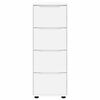 vidaXL Storage Cabinet White 40 x 48 x 105 cm Engineered Wood