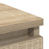 vidaXL Sideboard Sonoma Oak 100x35x99 cm Engineered Wood