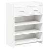 vidaXL Shoe Cabinet 73.5 x 36 x 92 cm Engineered Wood White
