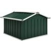 vidaXL Garden Robot Lawnmower Shed 92x97x63 cm Galvanised Steel Green
