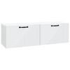 vidaXL Wall-Mounted TV Cabinet White 98 x 31 x 30 cm Engineered Wood