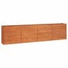 vidaXL Garden Raised Bed Rusty 320x40x77 cm Corten Steel
