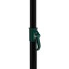 vidaXL Fishing Umbrella Green 220x185 cm