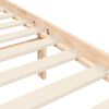 vidaXL Bed Frame without Mattress Super King Size Solid Wood Pine