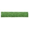 vidaXL Balcony Screen with Green Leaves 400x75cm