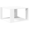 vidaXL Coffee Table White 51,5x51,5x30 cm Engineered Wood