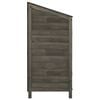 vidaXL Garden Shed Anthracite 102x52x112 cm Solid Wood Fir