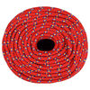 vidaXL Boat Rope Red 8 mm 50 m Polypropylene