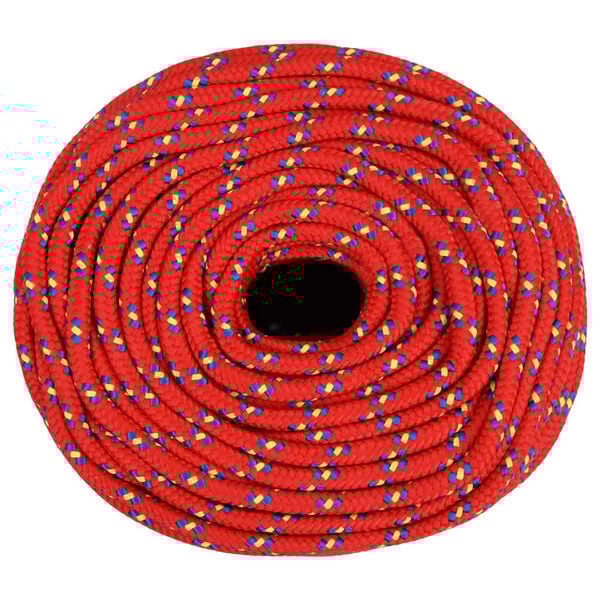 vidaXL Boat Rope Red 8 mm 50 m Polypropylene