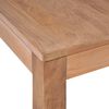 vidaXL Coffee Table Solid Teak Wood with Natural Finish 60x60x40 cm