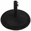 vidaXL Umbrella Base Black 45x45x30 cm Cast Iron