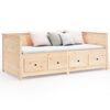 vidaXL Day Bed without Mattress 80x200 cm Solid Wood Pine