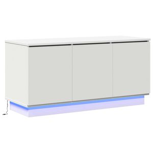 vidaXL TV Cabinet 100 x 38 x 49 cm White Engineered Wood
