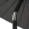 vidaXL Garden Parasol with Aluminium Pole 270 cm Anthracite