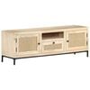 vidaXL TV Cabinet | Bleached Mango Wood