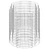 vidaXL Gabion Raised Bed Galvanised Iron 200x100x100 cm