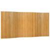 vidaXL Room Divider Natural Width 400 cm Height 165 cm Bamboo