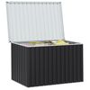 vidaXL Garden Storage Box Anthracite 149x99x93 cm