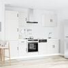 vidaXL 7 Piece Kitchen Cabinet Set Lucca White Engineered Wood