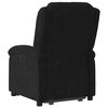 vidaXL Stand up Massage Recliner Chair Black Velvet