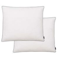 vidaXL Pillows 2 pcs Down/Feather Filling Light 70x60 cm White