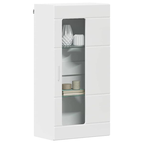 vidaXL Wall-mounted Cabinet White 55 x 29 x 100 cm Engineered Wood