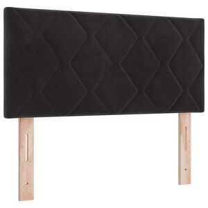 vidaXL Headboard Black 100 cm Velvet
