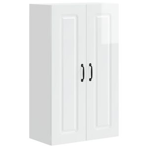 vidaXL Dishwasher Panel Kalmar High Gloss White 60 x 31 x 100 cm