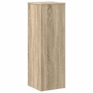 vidaXL Plant Stand Sonoma Oak 33x33x100 cm Engineered Wood