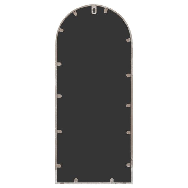 vidaXL Garden Mirror Sand 100x45 cm Iron for Outdoor Use