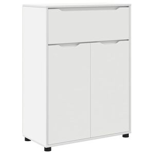 vidaXL Bathroom Cabinet White 72.5 x 36.5 x 100 cm Engineered Wood