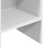 vidaXL Book Cabinet White 40x35x180 cm Engineered Wood