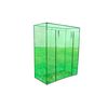 vidaXL Greenhouse | Transparent green | PVC, Powder-Coated Steel | Small