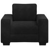 vidaXL Sofa Chair Black 100x77x82 cm Velvet