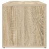 vidaXL Shoe Storage Bench Sonoma Oak 105x35x35 cm Engineered Wood