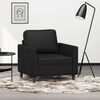 vidaXL Sofa Chair Black 60 cm Faux Leather