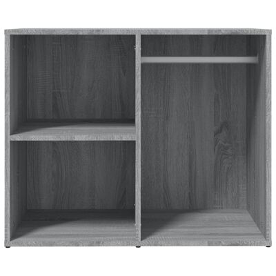 vidaXL Dressing Cabinet Grey Sonoma 80x40x65 cm Engineered Wood