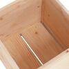 vidaXL Garden Planter 50x50x50 cm Solid Pinewood