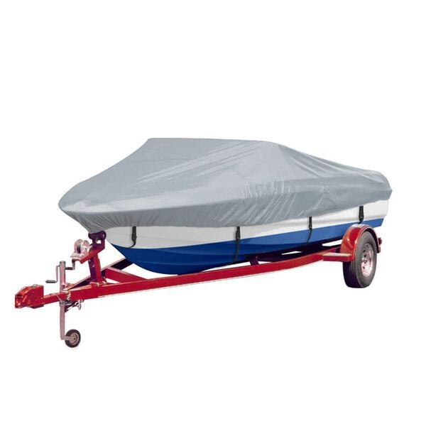 vidaXL Boat Covers 2 pcs Grey Length 488-564 cm Width 239 cm