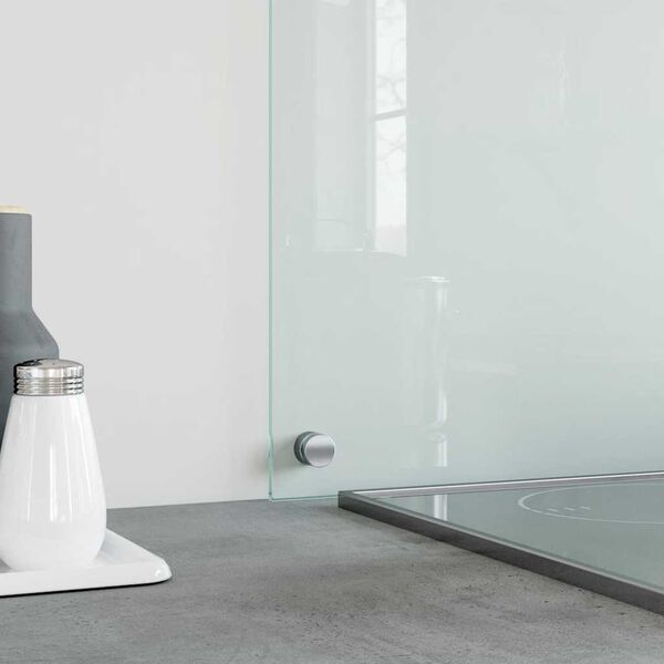 vidaXL Kitchen Backsplashes 2 pcs Transparent 70x60 cm Tempered Glass