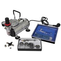 Airbrush Compressor Set with 2 Pistols Quaility Durable
