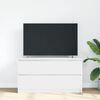 vidaXL TV Cabinet White 100x35x54 cm Engineered Wood