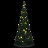 vidaXL Pop-up String Artificial Pre-lit Christmas Tree Green 210 cm